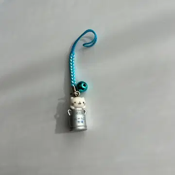 냥냥냥코 밀크캔 스트랩 방울 달린 냥코 목장