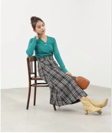 [N 내추럴 뷰티 베이직] 로빙 트위드 스커트