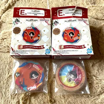 미세스 제일복권 E상 아크릴 참 오오모리 모토키 못쿤 2종 세트