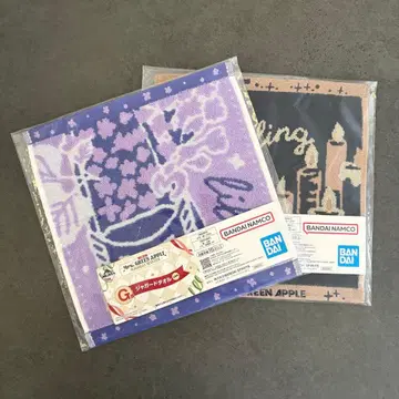 미세스 그린애플 제일복권 G상 자카드 타월 2종 세트