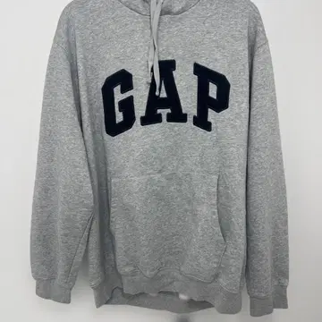 [ 새상품급 ] XL 속기모 GAP 그레이 로고 후드티