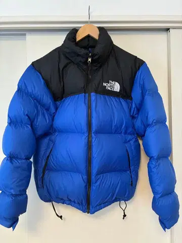 THE NORTH FACE 눕시 다운 자켓 파랑 블랙