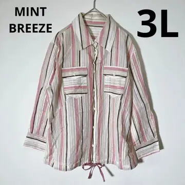 [컨디션 최상] MINT BREEZE 사이즈 15(3L) 셔츠 핑크