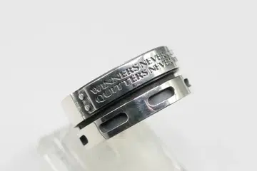 새상품 19호 닥터 몬로 메시지 플레이트 링 반지