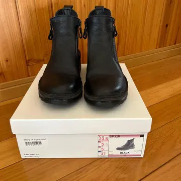 JS 하트 라벨 <일본제> 발수 히메지 가죽 경량 컴포트 부츠