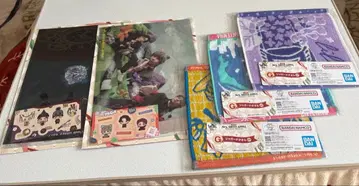 미세스 제일복권 로손 자카드 타월 스테이셔너리 파일 G H