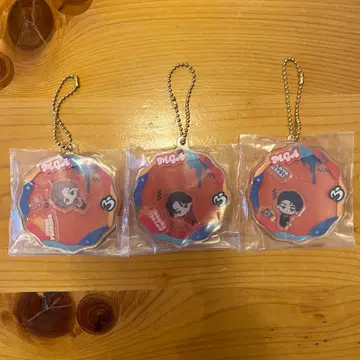 미세스 그린애플 제일복권 바스락 아크릴 참 3종 세트