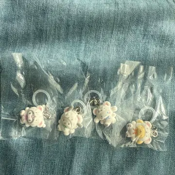 산리오 메지루시 액세서리 복슬복슬 스노우