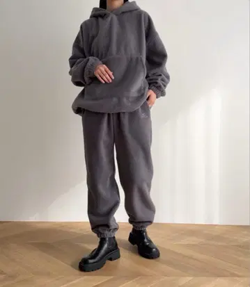 choice_cnl(초이스) 플리스 후드티 & 조거 팬츠