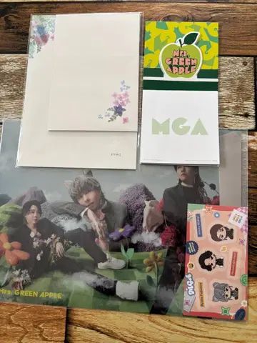 Mrs. GREEN APPLE 제일복권 묶음 판매