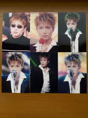 GACKT 포토 카드 21장 세트