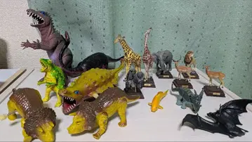 공룡 동물 피규어 소프트 비닐 NTC 가챠 모음 개별 판매 불가