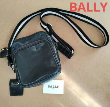 BALLY 가죽 숄더백 블랙