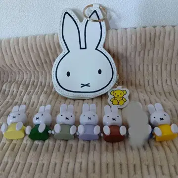 미피 키링과 피규어 세트 6개