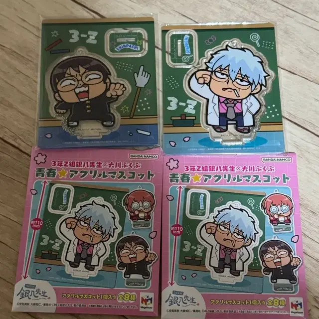 [판매] 은혼 삼젯 부쿠부 아크릴 스탠드 긴토키 일괄