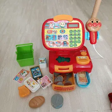 호빵맨 계산대 오사츠 스이 스이! 셀프로 삑삑