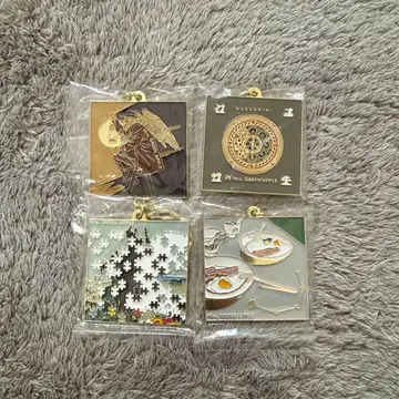 미세스 제일복권 메탈 참 4종 세트