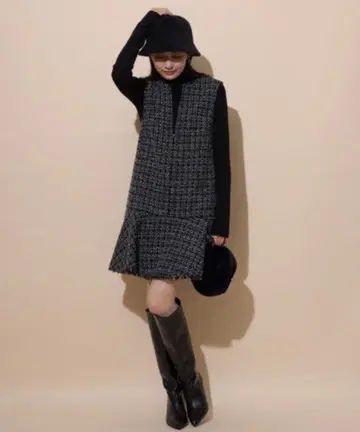 Apuweiser-riche 페플럼 미니 점프 스커트