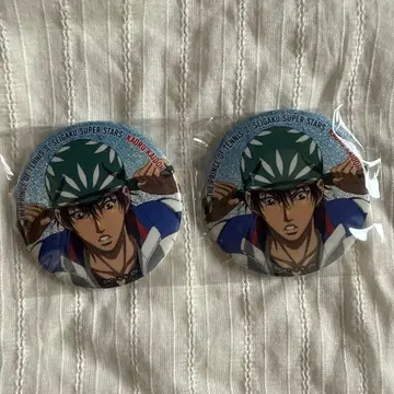 신 테니스의 왕자님 FEEL MEE 청학 샤이니 캔뱃지 카이도 카오루