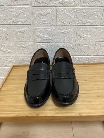 CEDAR CREST 가죽 신발 블랙 로퍼 26.5cm 남녀 공용