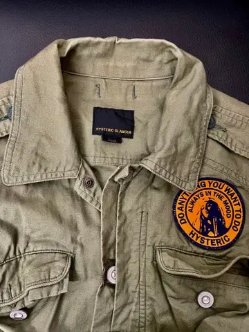HYSTERIC GLAMOUR 밀리터리 셔츠