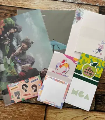 제일복권 Mrs. GREEN APPLE 메모장 H상 묶음 판매