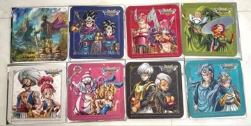 드래곤 퀘스트 III 스퀘니 카페 코스터 8종 컴플리트