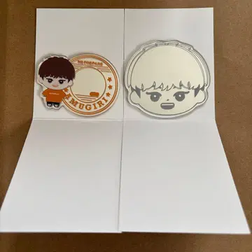 코무돗토 [ 거울 스티커 ] 아므기리