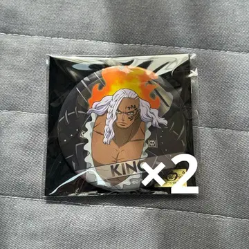 ONEPIECE 원피스 메탈 캔뱃지 킹