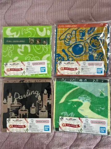 미세스 제일복권 G상 타월 4종 세트 Mrs. GREEN APPLE