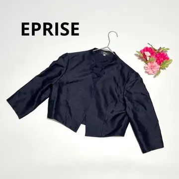 EPRISE 872 노카라 자켓 네이비 9 어깨 패드