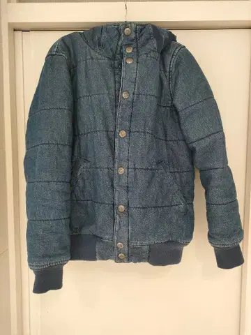 RODEO CROWNS 후드 부착 데님 자켓