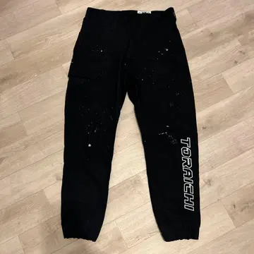 TORAICHI 블랙 카고 팬츠 작업옷