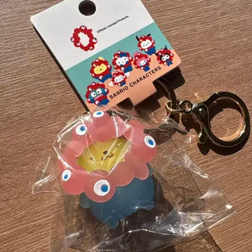 먀쿠먀쿠 산리오 변신 입체 키링 클리어 컬러 폼폼푸딩