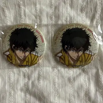 신 테니스의 왕자님 FEEL MEE 릿카이 샤이니 캔뱃지 키리하라 아카야