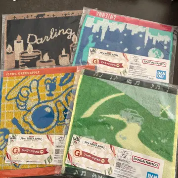 제일복권 Mrs. GREEN APPLE 자카드 타월 4종류