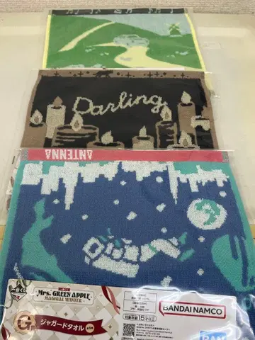 제일복권 Mrs. GREEN APPLE G상 자카드 타월 3장 세트