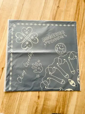 [ 미사용 새상품 ] 후지이 카제 Bandana Prema 반다나 블랙