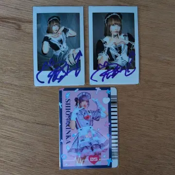 NANIMONO 시온 린카 폴라로이드 트레이딩 카드