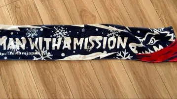 MAN WITH A MISSION 플리스 타월