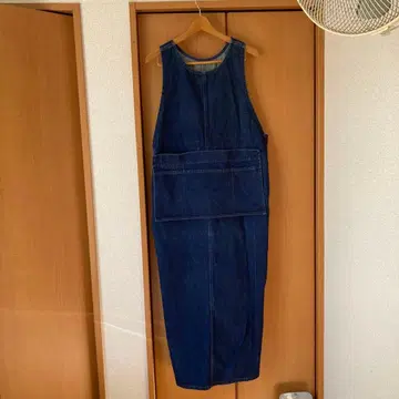 니코앤드 다크 블루 살로펫 전후 에이프런 스커트 미사용