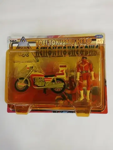 [6001] TOEI 특촬물 영웅 레드 바이크 세트