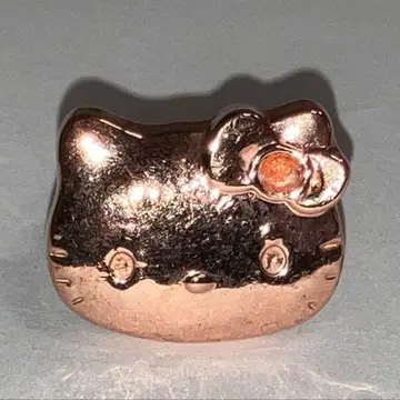 레어 SANRIO 산리오 키티 반지 반지 골드 9.5호 76