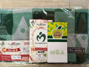 Mrs. GREEN APPLE 제일복권 C상 스톨 덤 H상 입체 메모