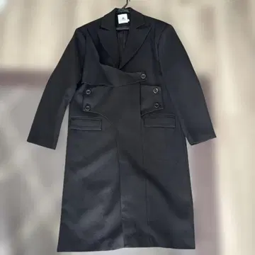 YOIKADAKADA 블랙 롱 코트