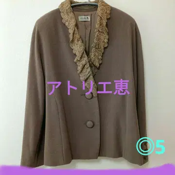 아틀리에 메구 밀크티 베이지 울 코트 5