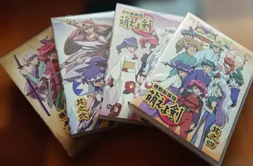 [구하기 어려움:새상품급] OA기동신선조 모에여검 DVD 세트 전 4권