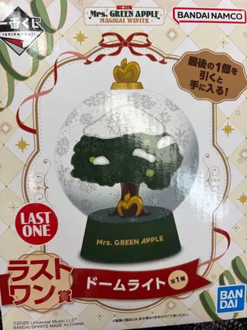 Mrs. GREEN APPLE 미세스 제일복권 라스트 원상 돔 라이트