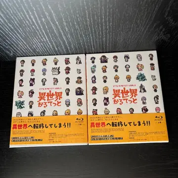 벨님 새상품급 이세계 치트 1기 Blu-ray 세트 1 2권
