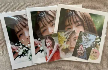 코시바 후카 2026 달력 Flower 3권 엽서 포함 새상품 미개봉